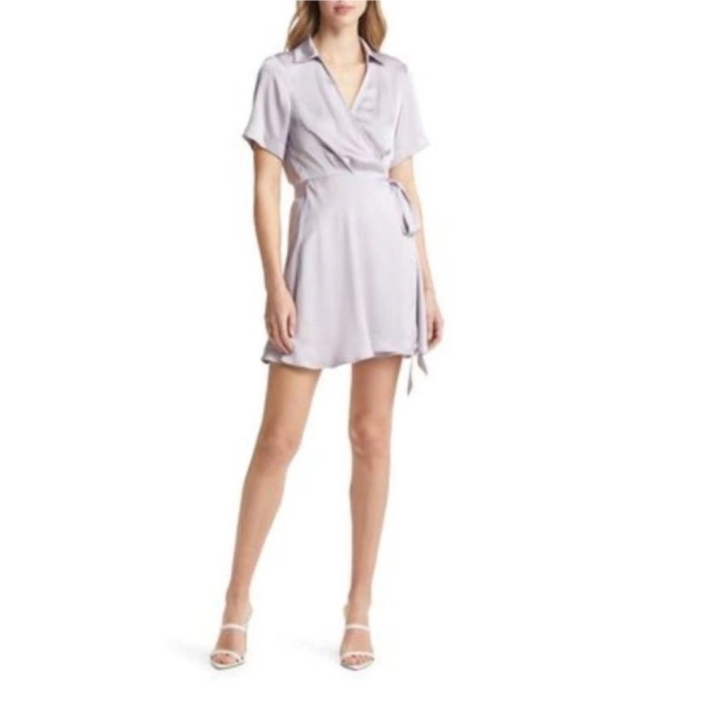 NWT Vici Nordstrom Lavender Wrap Dress - Small